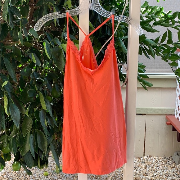 Xhilaration Other - Coral Target Sleep Tank Top with Lace